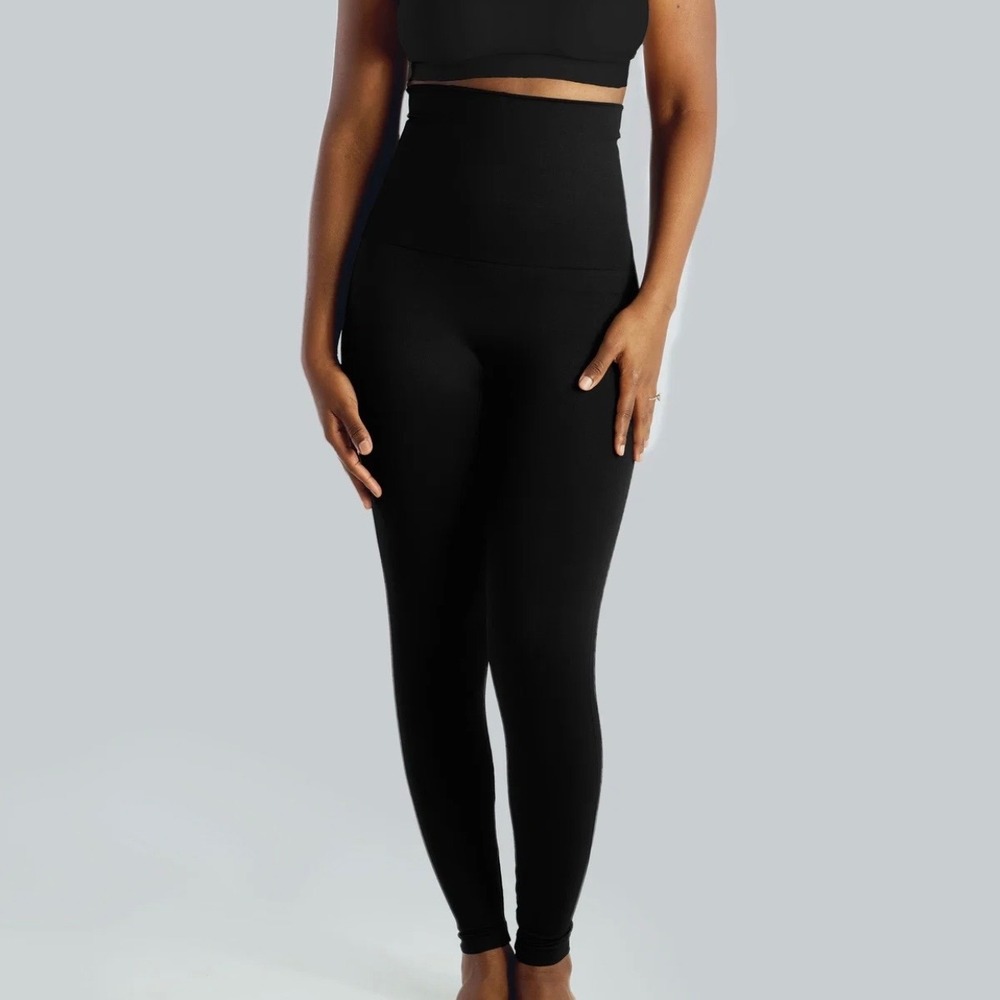 Belly Bandit Mother Tucker Postpartum Compression Leggings Medium